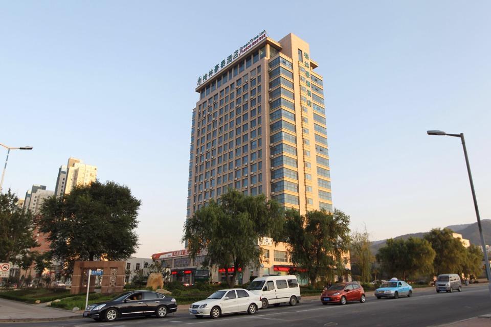 Greentree Inn Shandong Weihai Shichang Avenue Business Hotel Exteriér fotografie